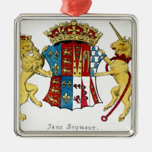Vapensköld av Jane Seymour Julgransprydnad Metall