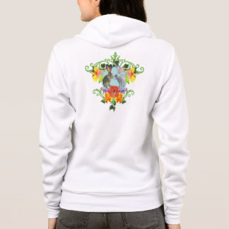 Vapensköld av kaninvinandehoodien t-shirt