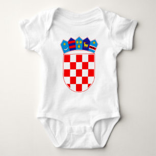 Vapensköld av Kroatien, kroatisk Emblem, Hrvatska T Shirt