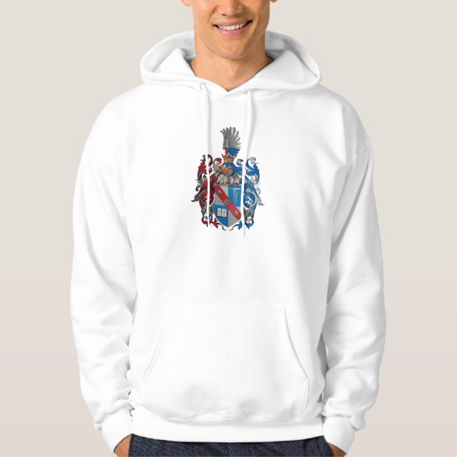 Vapensköld av Ludwigen Von Mises Familj Sweatshirt (Framsida)