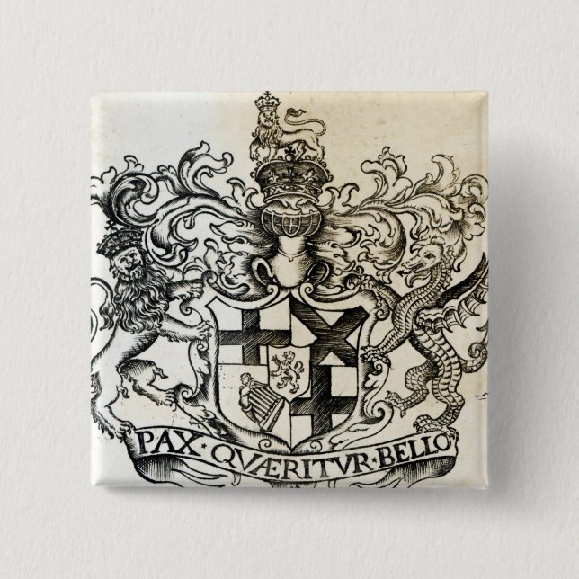 Vapensköld av Oliver Cromwell Knapp (Framsida)