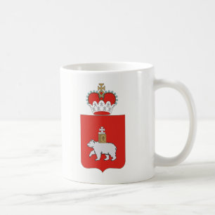 Vapensköld av permanentkraien kaffemugg