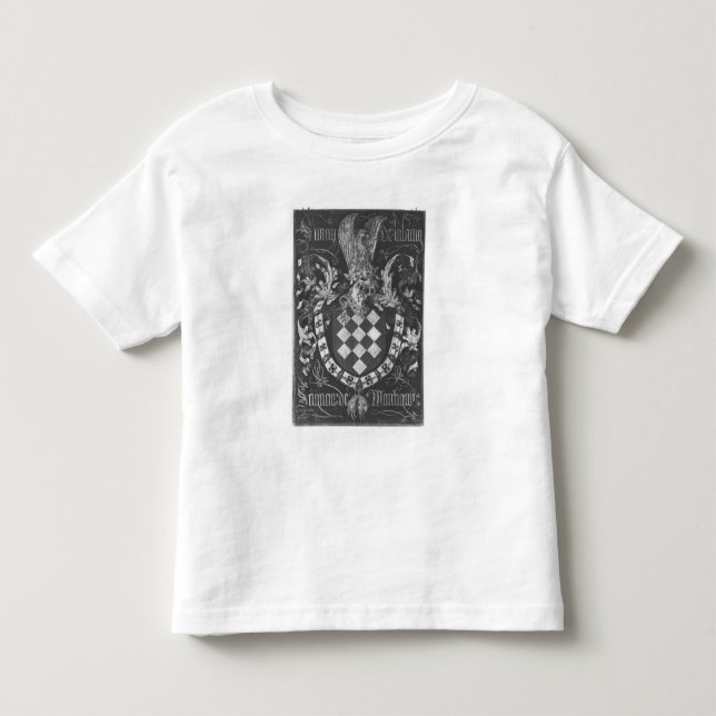 Vapensköld av Simon de Lalaing T-shirt (Framsida)