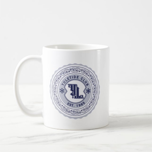 Vapensköld av Yuletide Klubb Anpassningsbar Kaffemugg (Vänster)