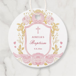 Vapensköld Baptism i vattenfärgen Ro Gåvor Etiketter