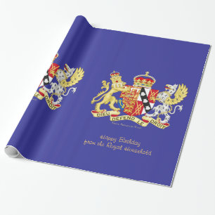 Vapensköld Diana Princess av Wales Presentpapper