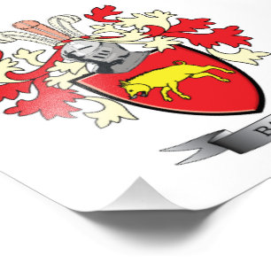 Vapensköld för Baird familjvapensköld Fototryck