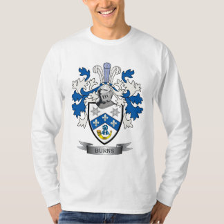 Vapensköld för brännskadafamiljvapensköld t-shirt