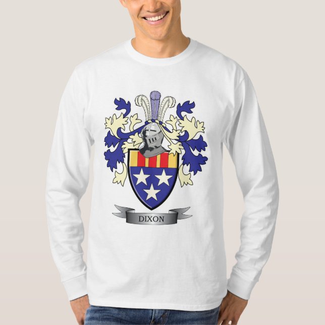 Vapensköld för Dixon familjvapensköld T-shirt (Framsida)