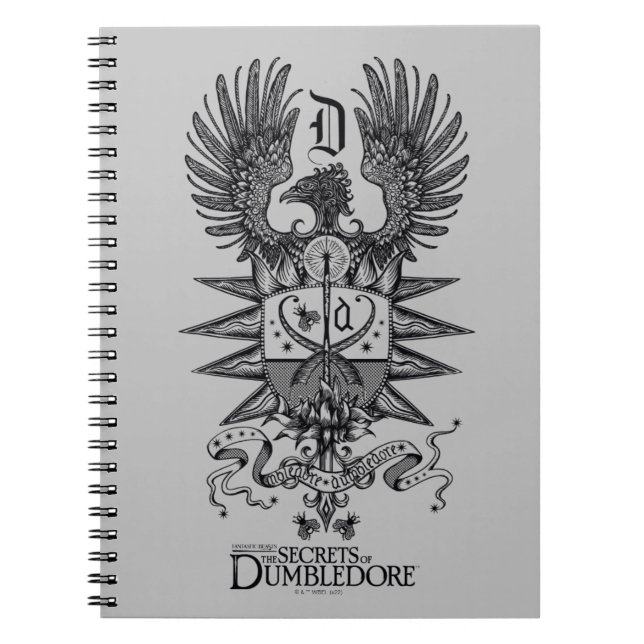 Vapensköld för Dumbledore Anteckningsbok (Framsidan)