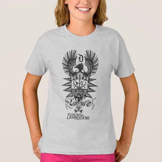 Vapensköld för Dumbledore T Shirt (Framsida)