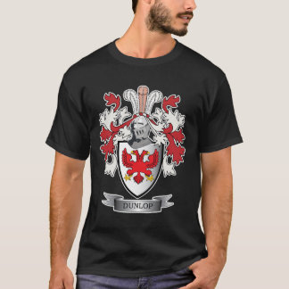 Vapensköld för Dunlop familjvapensköld Tee Shirt