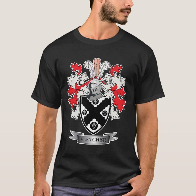 Vapensköld för Fletcher familjvapensköld Tee (Framsida)