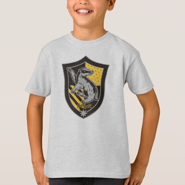 Vapensköld för Harry Potter | Hufflepuff huspride T Shirt (Framsida)