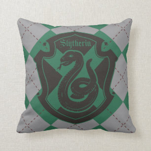 Vapensköld för Harry Potter   Slytherin huspride Kudde