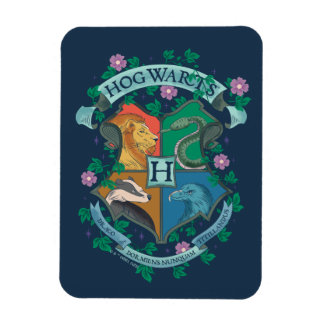 VAPENSKÖLD FÖR HOGWARTS™-Blommigt Magnet