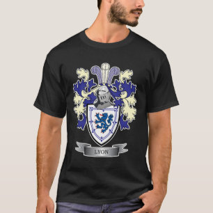 Vapensköld för Lyon familjvapensköld T-shirt