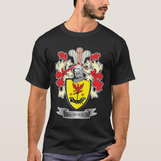 Vapensköld för MacDonald familjvapensköld T-shirt