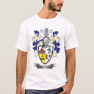 Vapensköld för MacLean familjvapensköld Tee Shirt