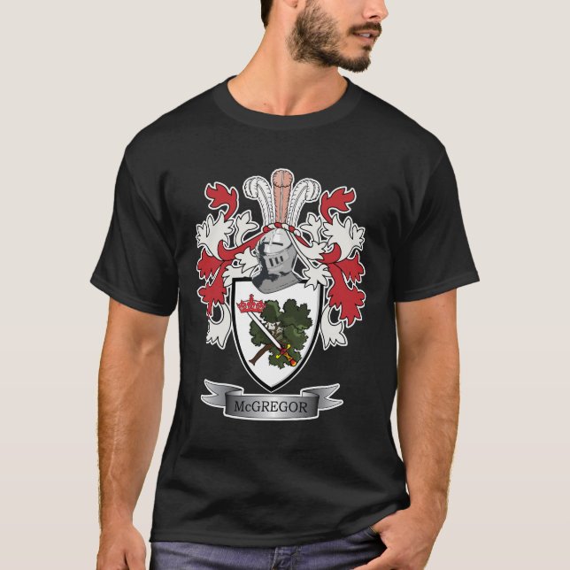 Vapensköld för McGregor familjvapensköld Tee (Framsida)