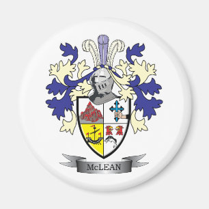 Vapensköld för McLean familjvapensköld Magnet