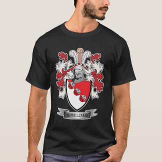 Vapensköld för McWilliams familjvapensköld Tee Shirt