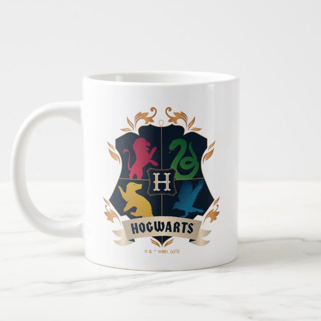 Vapensköld för Ornate HOGWARTS™ House Jumbo Mugg (Vänster)