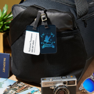 Vapensköld för Ornate RAVENCLAW™ House Bagagebricka
