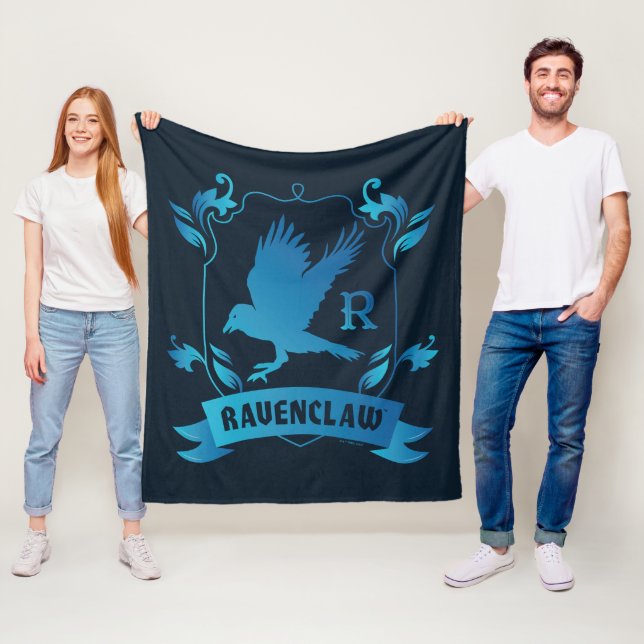 Vapensköld för Ornate RAVENCLAW™ House Fleecefilt (På plats)