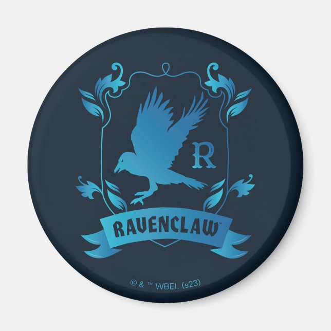 Vapensköld för Ornate RAVENCLAW™ House Magnet (Framsidan)