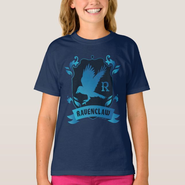 Vapensköld för Ornate RAVENCLAW™ House T Shirt (Framsida)