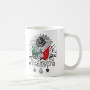 Vapensköld för Ottomanväldegråton Kaffemugg