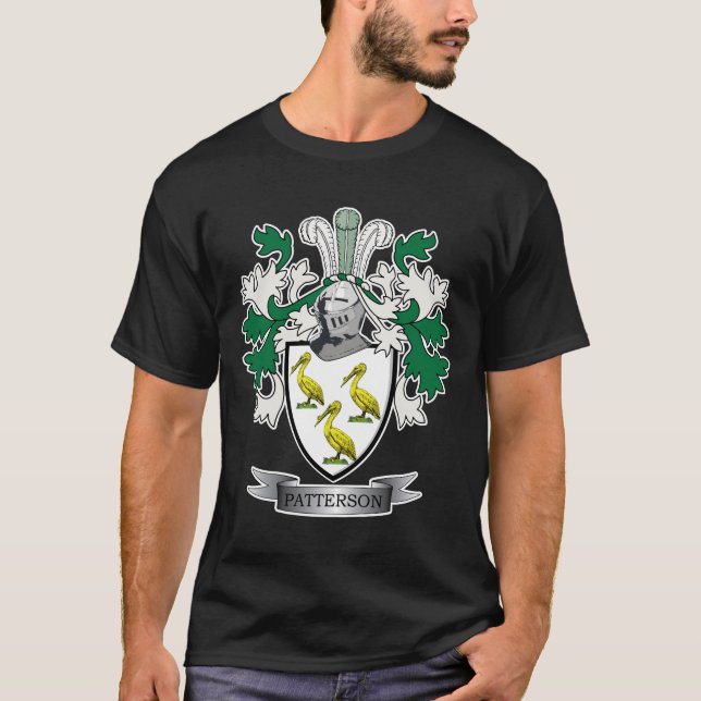 Vapensköld för Patterson familjvapensköld T Shirt (Framsida)