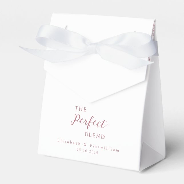 Vapensköld för Perfekt Blend Rosa Cherry Blommar Presentaskar (Framsidan Sidan)