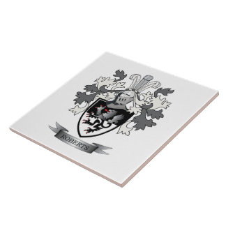 Vapensköld för Roberts familjvapensköld Kakelplatta
