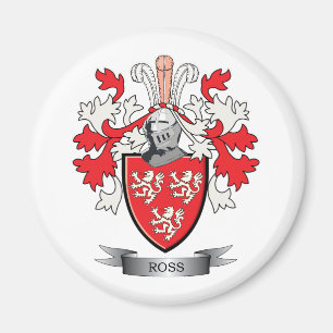 Vapensköld för Ross familjvapensköld Magnet