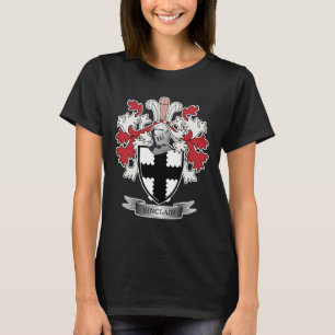 Vapensköld för Sinclair familjvapensköld Tee Shirt