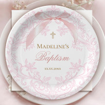 vapensköld för vattenfärgsrosa | Baptism