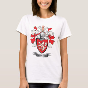 Vapensköld för Wallace familjvapensköld T Shirt