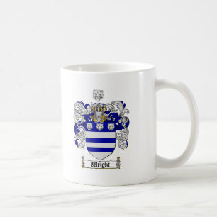 Vapensköld för Wright vapensköld-/Wright familj Kaffemugg