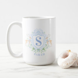 Vapensköld Monogram för Hjort vid hungerstrejk Kaffemugg