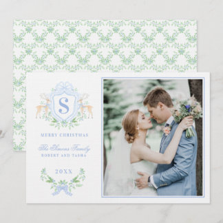 Vapensköld Monogram för moraljushjul Inbjudningar