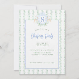 Vapensköld Monogram för moraljushjul Inbjudningar