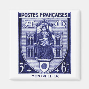 Vapensköld Montpellier frankrike Magnet