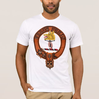 Vapensköld och Targe för klanChisholm familj Tee Shirt