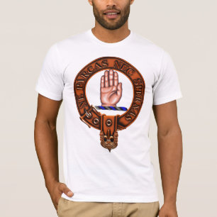 Vapensköld och Targe för klanLamont familj T Shirt