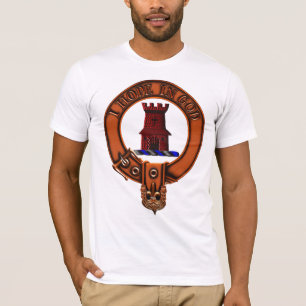 Vapensköld och Targe för klanMacnaughton familj T Shirt