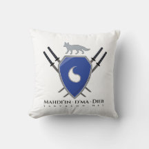 Vapensköld Pillow för Tjärvalon.Net MDD-avskiljnin