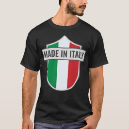 Vapenskölden anpassningsbar "made in Italien" T Shirt