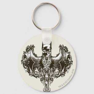 Vapenskölden Batman Cowl och Skull Nyckelring